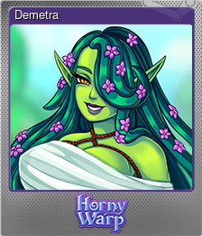 Series 1 - Card 5 of 6 - Demetra