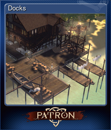 Series 1 - Card 4 of 9 - Docks