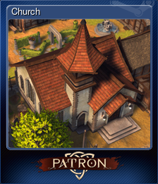 Series 1 - Card 5 of 9 - Church