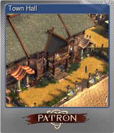 Series 1 - Card 9 of 9 - Town Hall