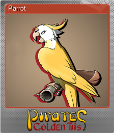 Series 1 - Card 4 of 5 - Parrot