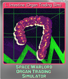 Series 1 - Card 6 of 15 - L. Intestine (Organ Trading Sim)