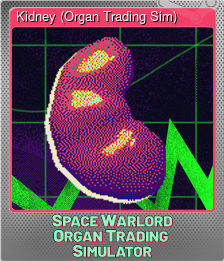 Series 1 - Card 9 of 15 - Kidney (Organ Trading Sim)