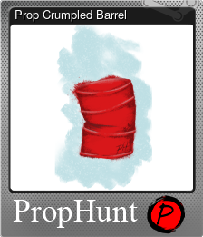 Series 1 - Card 4 of 5 - Prop Crumpled Barrel
