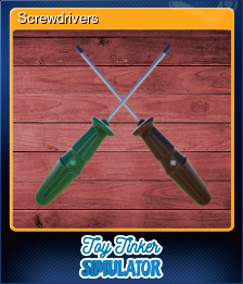 Series 1 - Card 6 of 9 - Screwdrivers