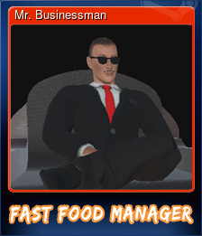Series 1 - Card 4 of 5 - Mr. Businessman