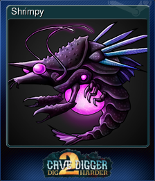 Series 1 - Card 3 of 5 - Shrimpy