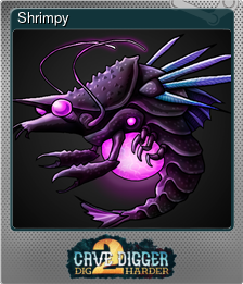 Series 1 - Card 3 of 5 - Shrimpy