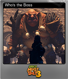 Series 1 - Card 6 of 8 - Who's the Boss