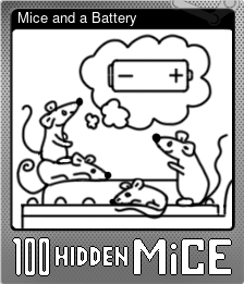 Series 1 - Card 3 of 5 - Mice and a Battery