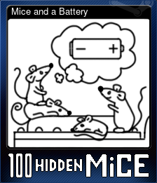 Series 1 - Card 3 of 5 - Mice and a Battery