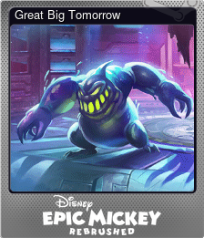 Series 1 - Card 10 of 10 - Great Big Tomorrow