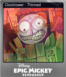 Series 1 - Card 6 of 10 - Clocktower - Thinned