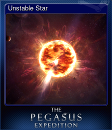 Series 1 - Card 8 of 11 - Unstable Star