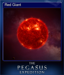Series 1 - Card 6 of 11 - Red Giant