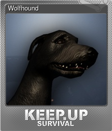 Series 1 - Card 6 of 8 - Wolfhound