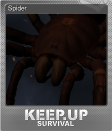 Series 1 - Card 2 of 8 - Spider