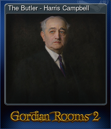 Series 1 - Card 3 of 8 - The Butler - Harris Campbell