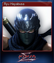 Series 1 - Card 3 of 5 - Ryu Hayabusa