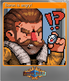 Series 1 - Card 5 of 7 - Baron is angry!