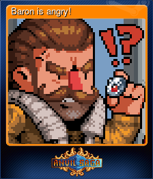 Series 1 - Card 5 of 7 - Baron is angry!