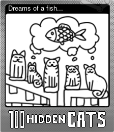 Series 1 - Card 4 of 5 - Dreams of a fish...