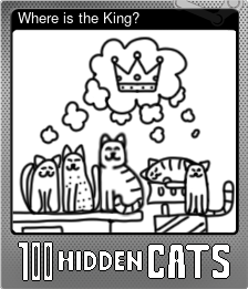 Series 1 - Card 5 of 5 - Where is the King?