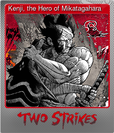 Series 1 - Card 1 of 8 - Kenji, the Hero of Mikatagahara