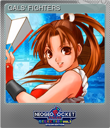 Series 1 - Card 5 of 10 - GALS' FIGHTERS