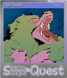 Series 1 - Card 1 of 7 - Hell Beast