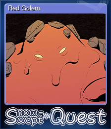 Series 1 - Card 2 of 7 - Red Golem