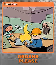 Series 1 - Card 4 of 8 - Campfire