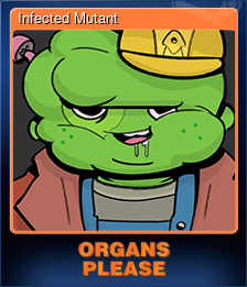 Series 1 - Card 1 of 8 - Infected Mutant