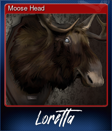 Series 1 - Card 3 of 5 - Moose Head