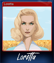 Series 1 - Card 1 of 5 - Loretta