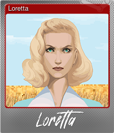 Series 1 - Card 1 of 5 - Loretta