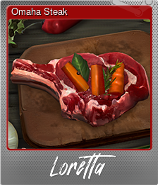 Series 1 - Card 2 of 5 - Omaha Steak