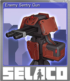 Series 1 - Card 10 of 10 - Enemy Sentry Gun