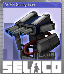 Series 1 - Card 7 of 10 - ACES Sentry Gun