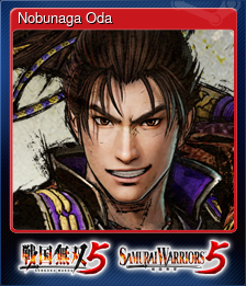 Series 1 - Card 1 of 15 - Nobunaga Oda