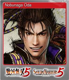 Series 1 - Card 1 of 15 - Nobunaga Oda