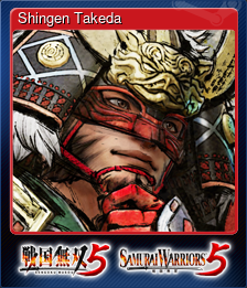 Series 1 - Card 7 of 15 - Shingen Takeda