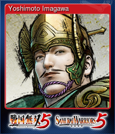 Series 1 - Card 9 of 15 - Yoshimoto Imagawa