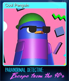 Series 1 - Card 3 of 6 - Cool Penguin