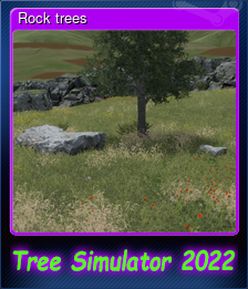 Series 1 - Card 5 of 5 - Rock trees