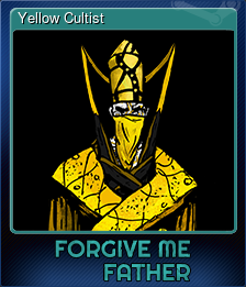 Series 1 - Card 4 of 8 - Yellow Cultist