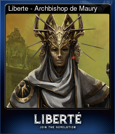 Series 1 - Card 2 of 6 - Liberte - Archbishop de Maury