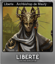 Series 1 - Card 2 of 6 - Liberte - Archbishop de Maury