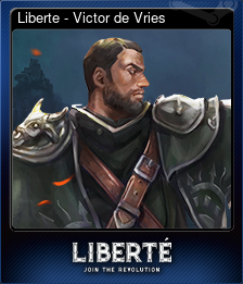 Series 1 - Card 4 of 6 - Liberte - Victor de Vries