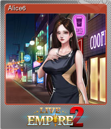 Series 1 - Card 6 of 12 - Alice6